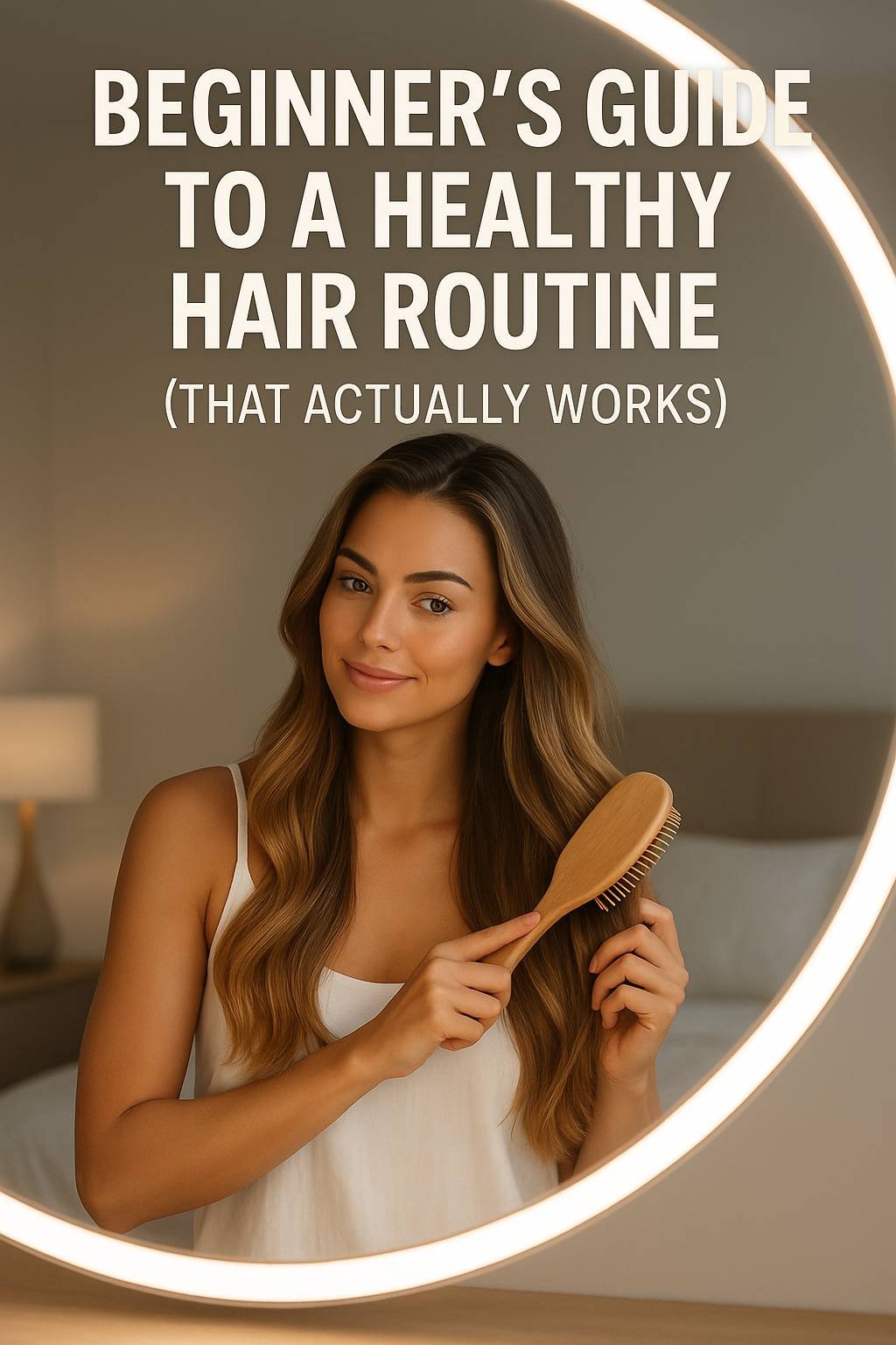 healthy hair routine